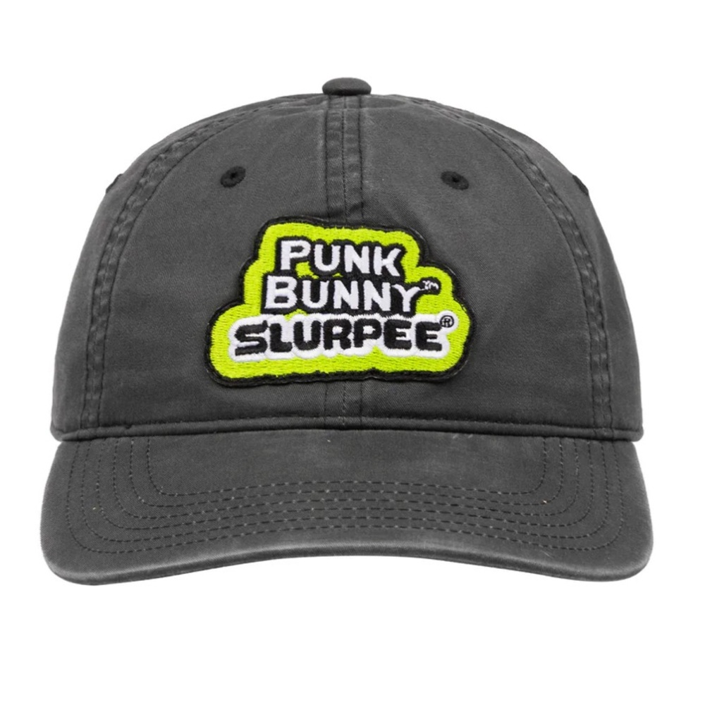Green‎ Day Punk Bunny Slurpee Dad Hat Adjustable Black NEW